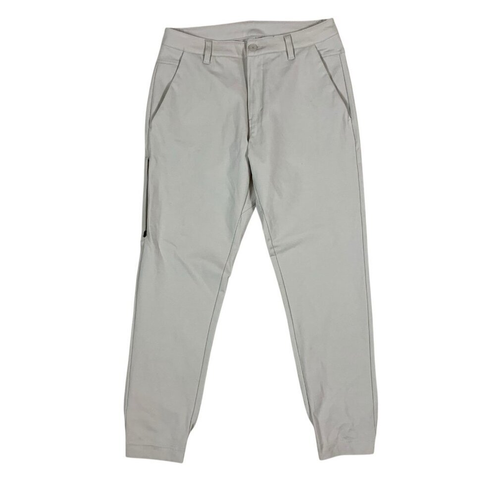 BYLT Basics Men's Light Gray Slim Tapered Performance Chinos